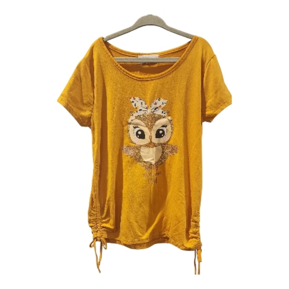 Kids Yellow Short Sleeve Tee